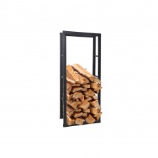 Large Black Firewood Log Rack